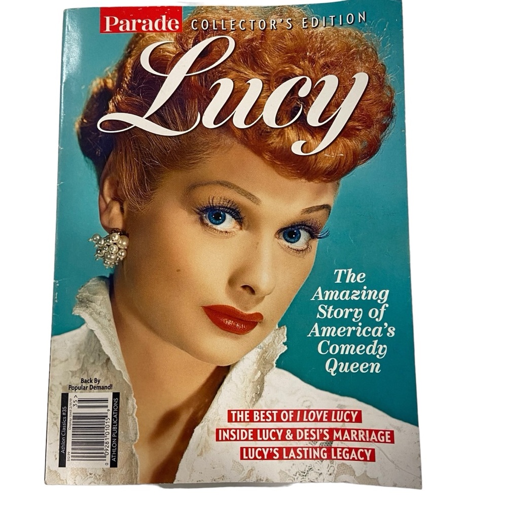 Parade Magazine : Lucille Ball Collector's Edition Athlon #35 I Love Lucy